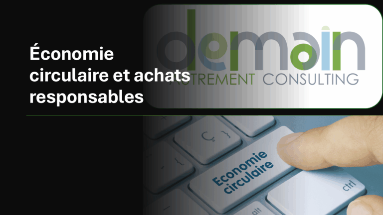 Demain Autrement Achats et economie circulaire