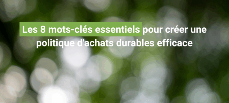 Demain Autrement Achats durables